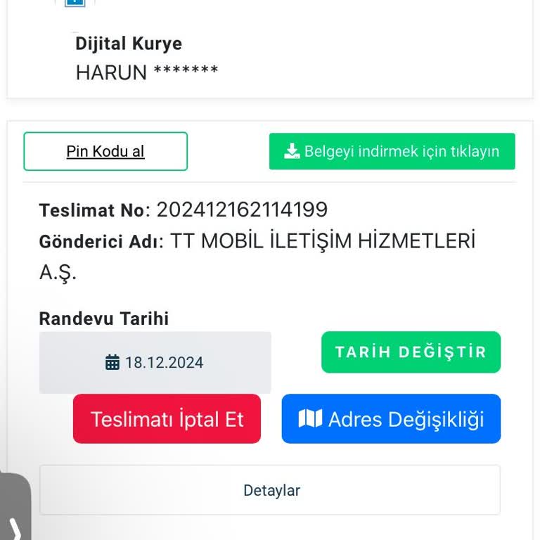 Dijital Kurye Hizmetinde Zamanında Teslimat Ve Bilgilendirme Sorunu