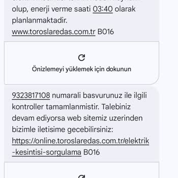 Toroslar Elektrik Dağıtım Enerji Kesintileri Ve Yetersiz Hizmet