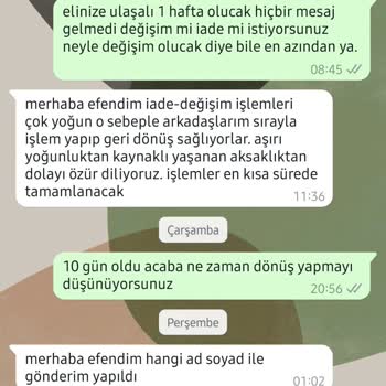 Ayakkabı Değişiminde İlgisizlik Ve Mağduriyet