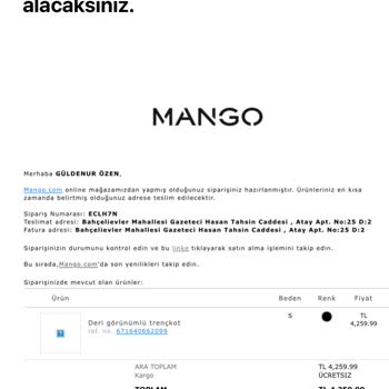 Yanlış Etiket Fiyatı Nedeniyle Mango'dan Mağduriyet