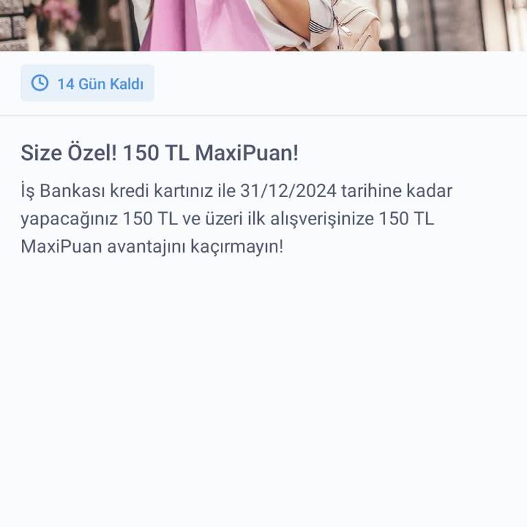 İş Bankası MaxiPuan Kampanyası Sorunu