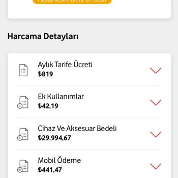 Vodafone Yanımda Uygulamasıyla Sipariş Sorunu