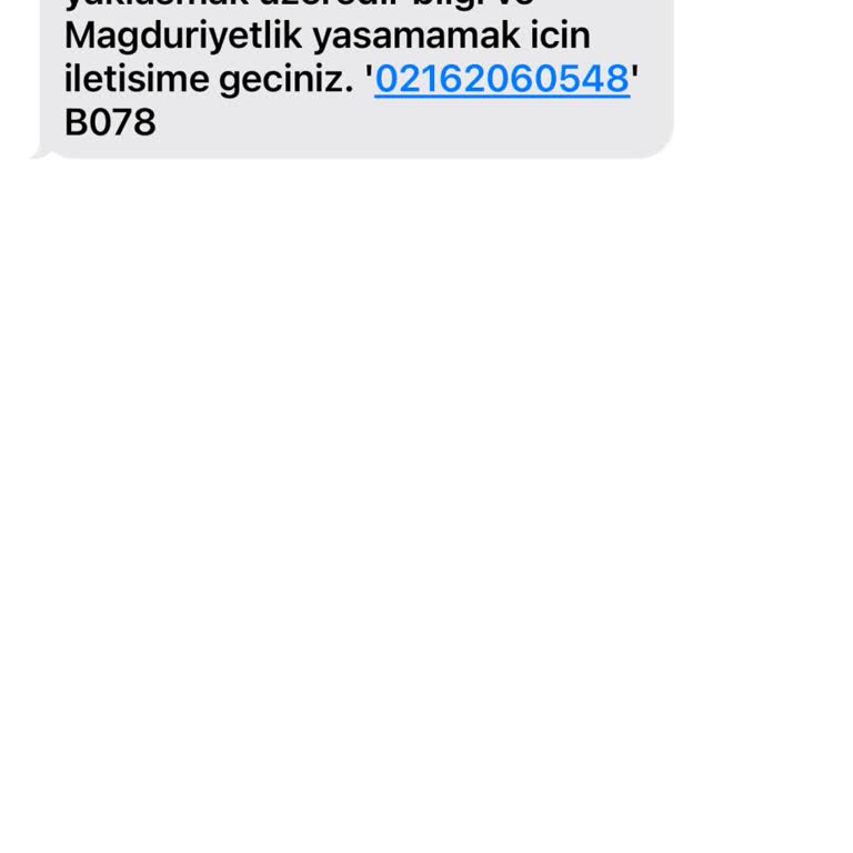 Asılsız Hukuk Bürosu Mesajlarıyla Mağduriyet