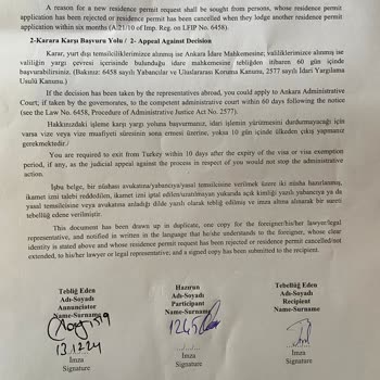 İkamet İzni Başvurusunda Sigorta İptali Çıkmazı