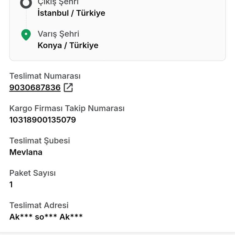 Teslim Edilmeyen Kargo Ve Tehditkâr İletişim