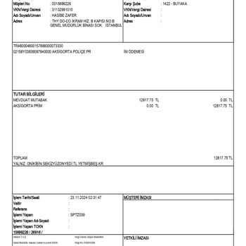 Bilgim Dışında Yapılan Konut Sigortası Kesintisi Mağduriyeti