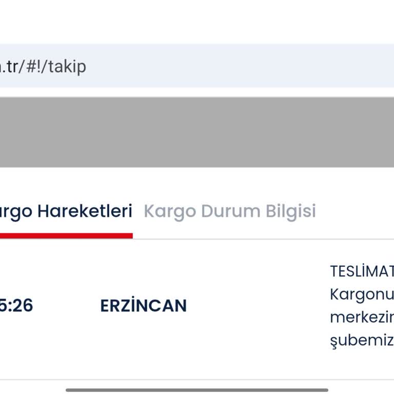 Aras Kargo Teslimat Şubesinde Bekleyen Kargom İçin Acil Çözüm Talebi!