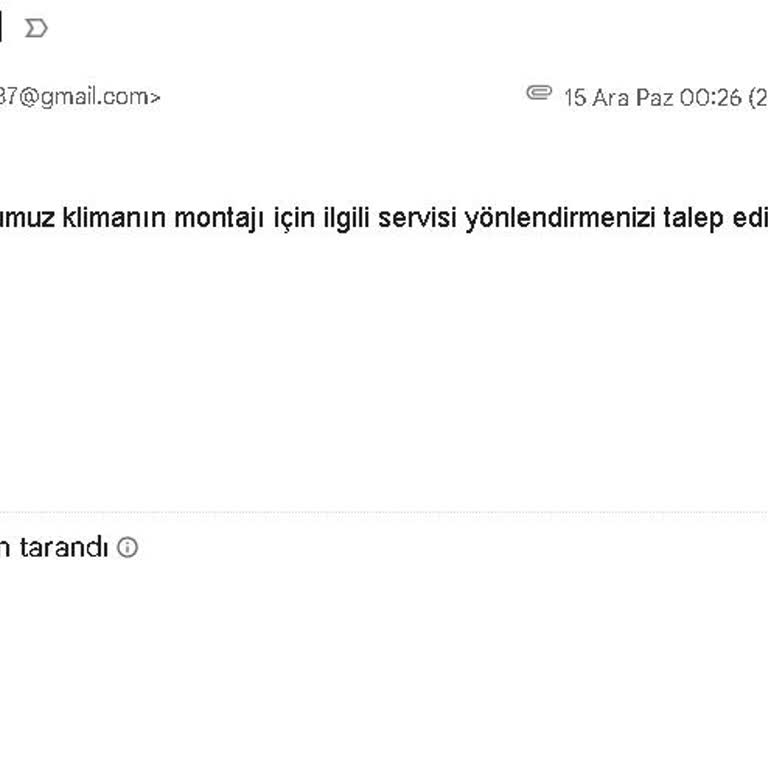 Bosch Klima Montaj Sorunu Ve İletişim Eksikliği