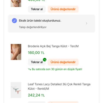 Eksik Gönderilen Ürünler Ve Gecikme Sorunu