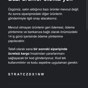 Stradivarius'ta Stok Sorunu Ve Müşteri Mağduriyeti