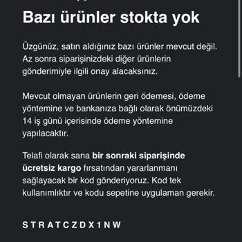 Stradivarius'ta Stok Sorunu Ve Müşteri Mağduriyeti