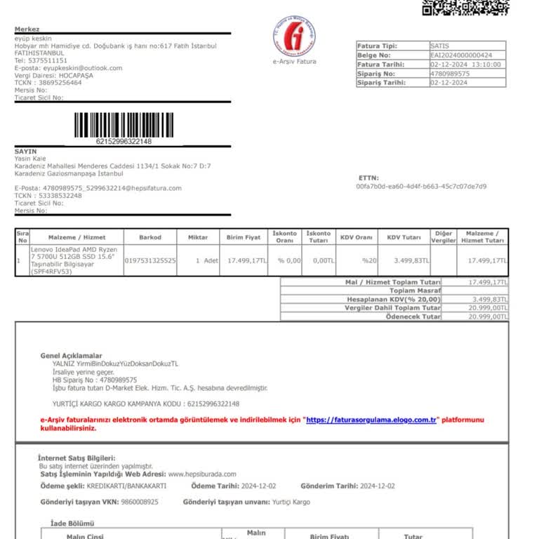 Yanıltıcı Ürün Bilgisi Ve İade Sorunu