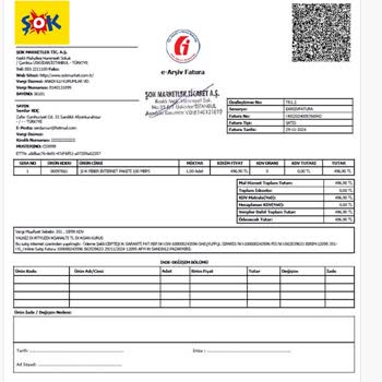 Şok Net'in Beklenmedik Fatura Artışı Ve İlgisiz Müşteri Hizmeti