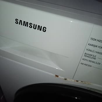 Samsung Çamaşır Makinesi Paslanma Ve Gürültü Sorunu