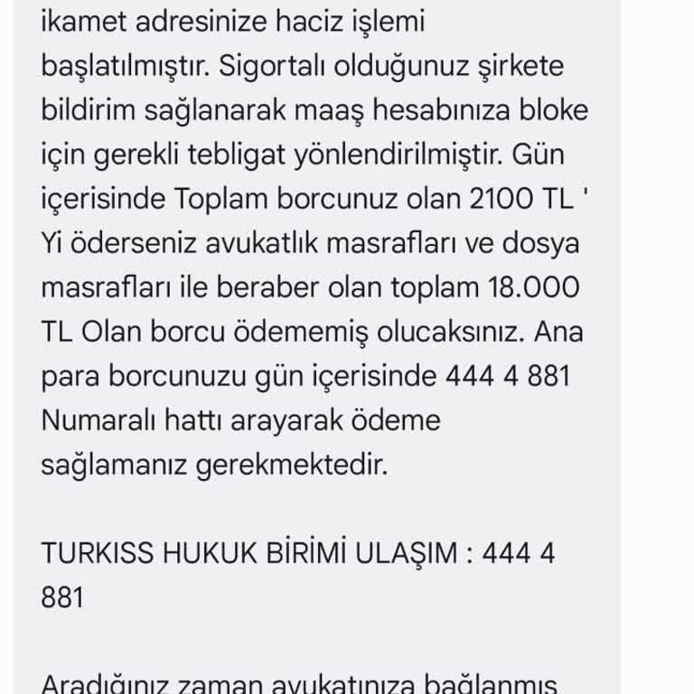 Turkıss'tan Beklenmedik İcra Ve İnternet Kesintisi Şoku