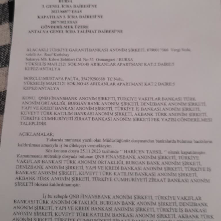 Bursa İcra Dairesi Telefonlarına Ulaşamama Sorunu