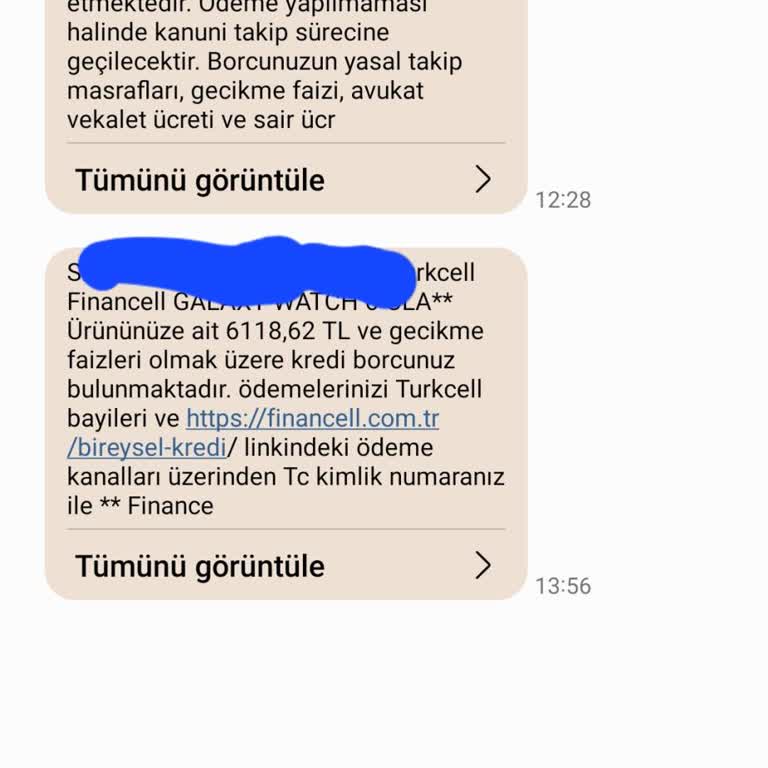 Yanlış Kişiye Gönderilen Ödeme Mesajları