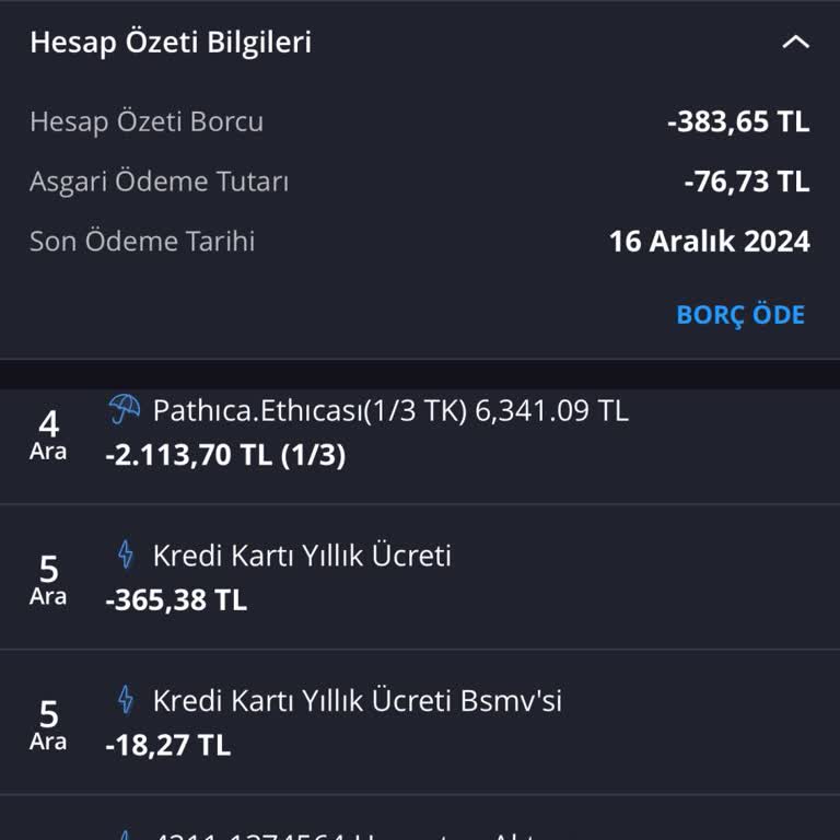 Maaş Müşterisine Kart Aidatı Şoku
