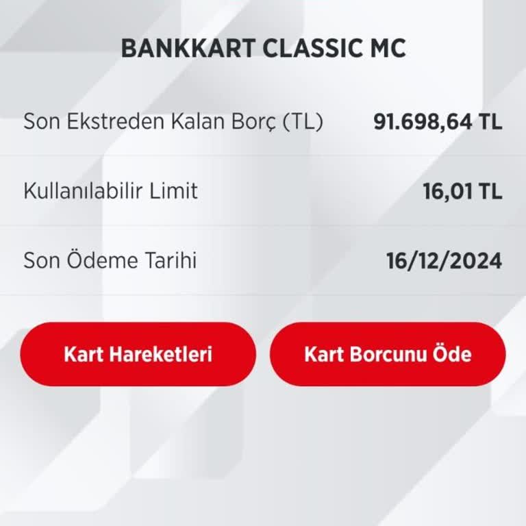 Kredi Kartı Yapılandırma Süresindeki Tutarsızlık