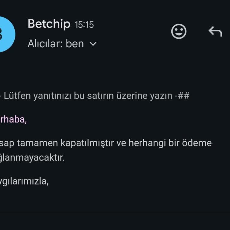 Betchip Hesap Kapatma Ve Para İadesi Sorunu