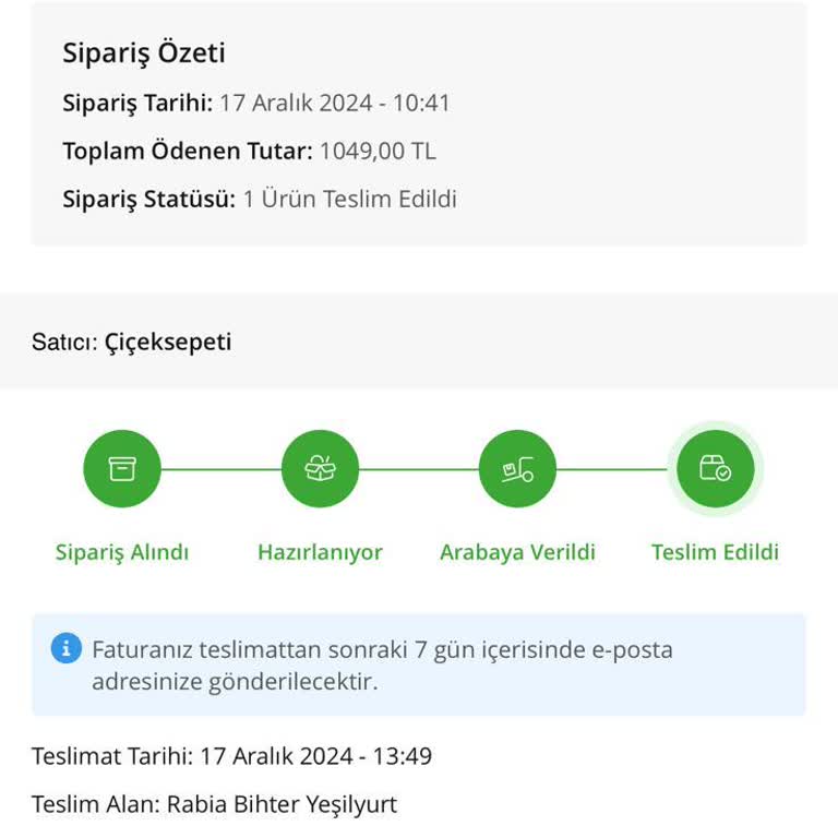 Teslim Edilmeyen Ürün Ve Yanıltıcı Bilgilendirme