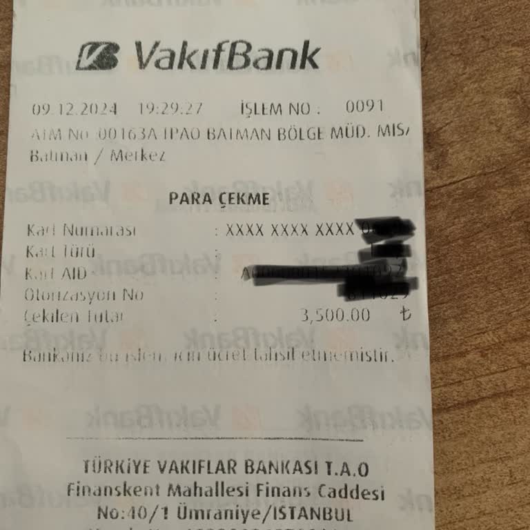 ATM Paramı Yuttu: Ziraat Bankası'ndan Çözüm Bekliyorum
