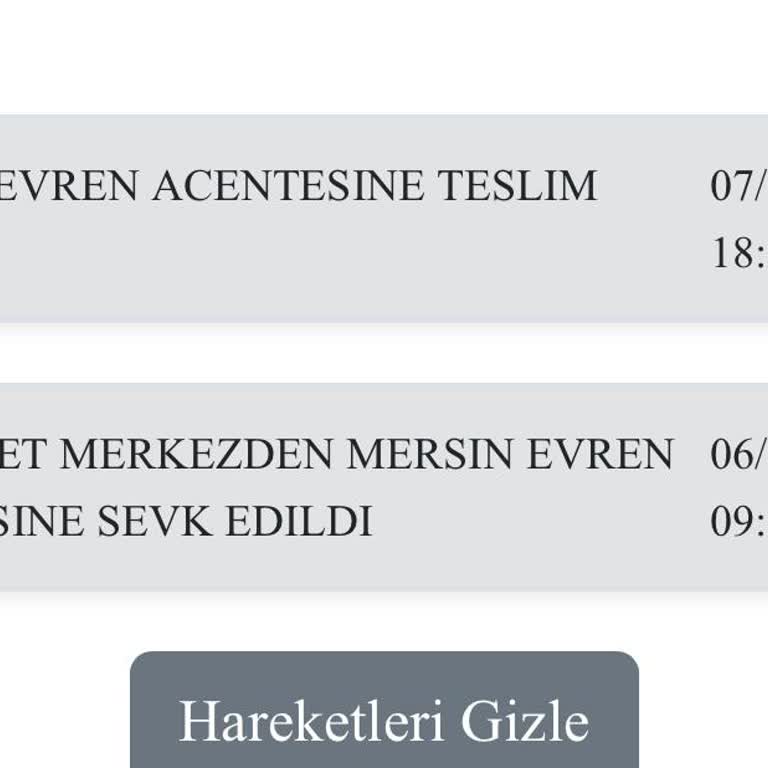 Kartımın Teslimatında Yaşanan Gecikme