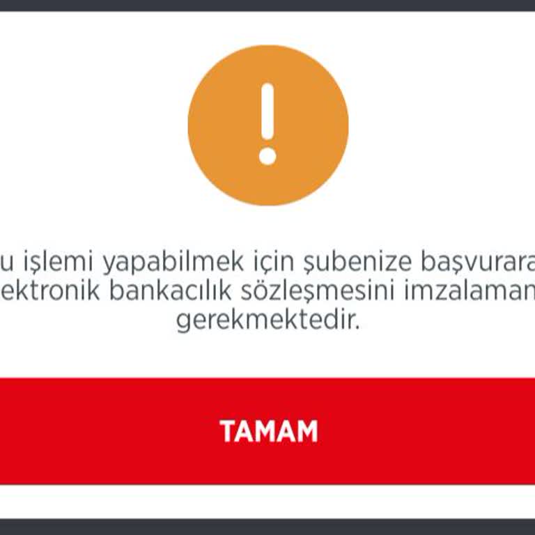 Bankkart Genç Kartımın Kullanımı İçin Elektronik Sözleşme Engeli