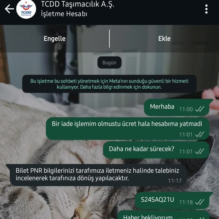 İptal Edilen Biletin Ücreti Hala Hesabımda Değil