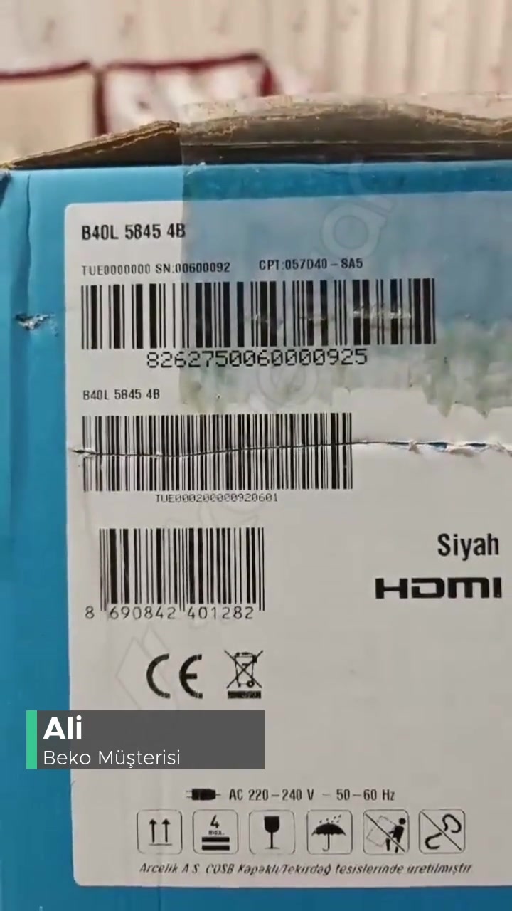Garanti Verilmiyor Beko 40. İnç TV videonun kapak resmi