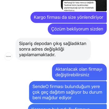 Yanlış Kargo Ve İletişimsizlik Mağduriyeti
