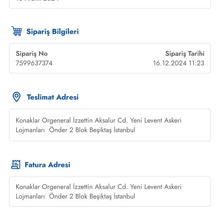 Teslim Edilmeyen Sipariş Ve İade Sorunu
