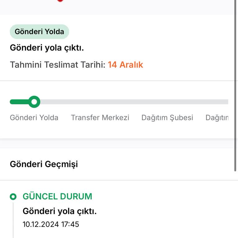 Kaybolan Kargo Ve Yetersiz Müşteri Hizmetleri