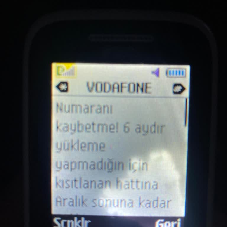 Yanlış Bilgilendirme: Numara Kaybetme Mesajı