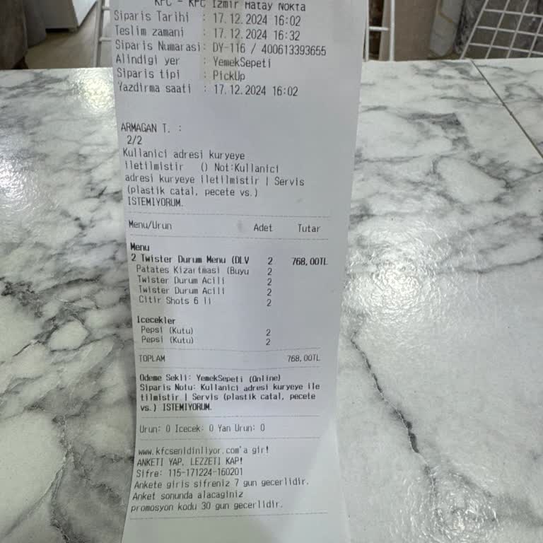 Eksik Sipariş Ve İlgisiz Müşteri Hizmetleri