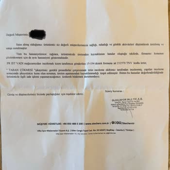 Skechers Ayakkabı Kalitesizliği Ve Müşteri Hizmetleri Hayal Kırıklığı