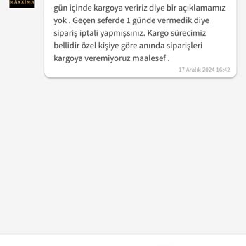 Trendyol'da Müşteri Hizmetleri Ve Kargo Sorunu