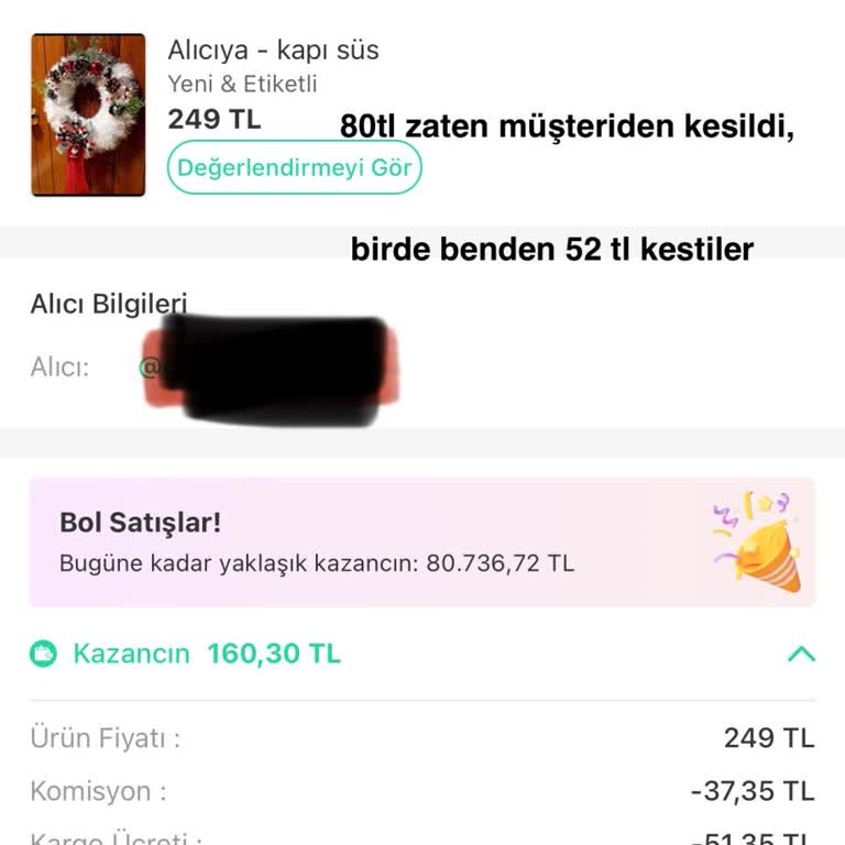 Trendyol Express Kargo Ücretlendirme Sorunu