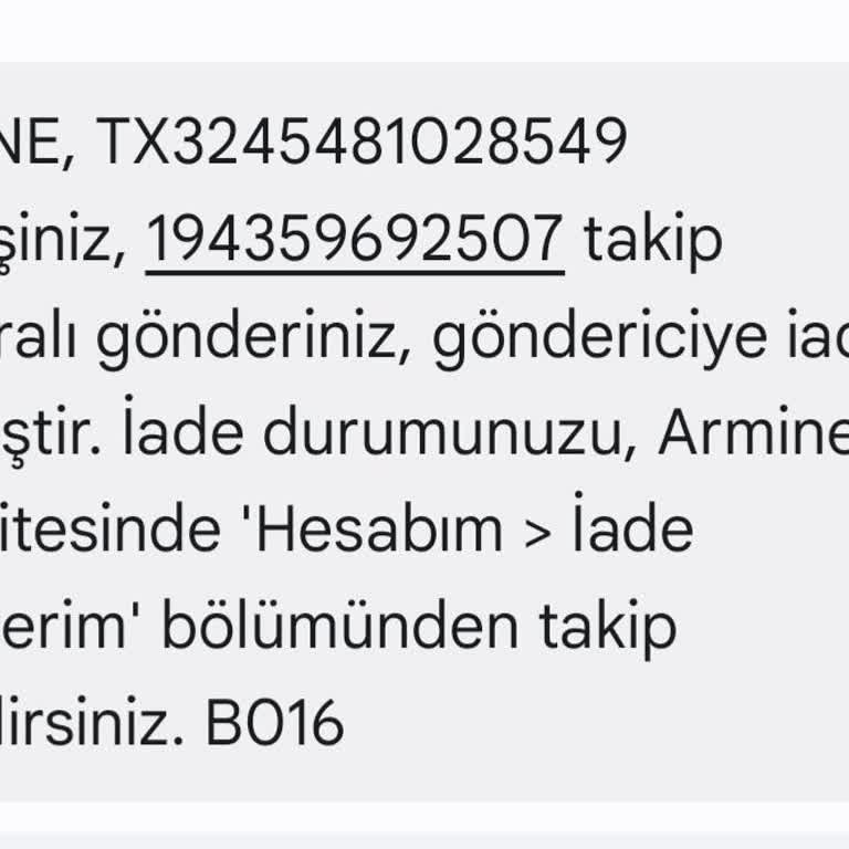 Armine İade Sürecinde Müşteri Hizmetleri Krizi