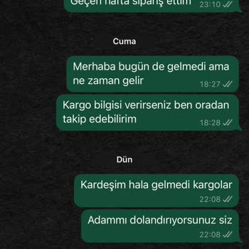 Sipariş Sonrası İletişim Sorunu