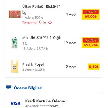 Şok Market'te Eksik Ürün Ve İletişim Sorunu