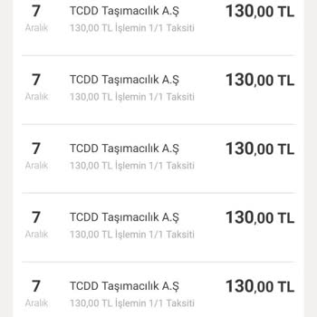 TCDD Uygulamasında Hatalı İşlem: Bilet Alınmadı, Para Kesildi