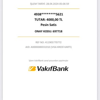 9600 TL'lik Ürün Ve Para İadesi Mağduriyeti