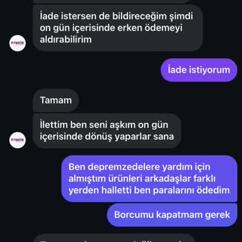 9600 TL'lik Ürün Ve Para İadesi Mağduriyeti