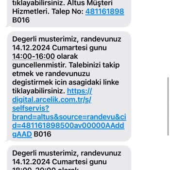 Altus Servis Hizmetinde Yaşanan Sürekli Aksaklıklar