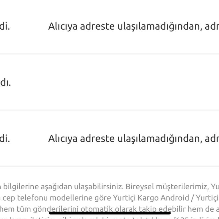 Yurtiçi Kargo İle Teslimat Sorunları Ve Çözüm Talebi