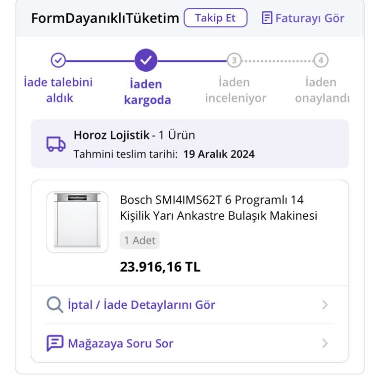 Yanıltıcı İade Süreci Ve Müşteri Hizmetleri Sorunu