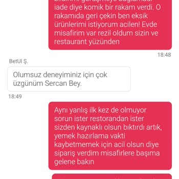 Yanlış Sipariş Ve Zor İade Süreci