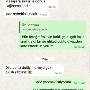 Yanlış Ürün Ve Yetersiz Müşteri Hizmetleri