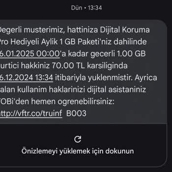 Ücretsiz Denilen Ek Paket İçin Ücret Kesildi